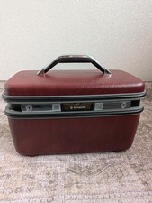 Vanity case vintage rosso