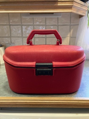 Vanity case samsonite rosso - case,